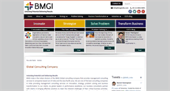 Desktop Screenshot of bmgindia.com