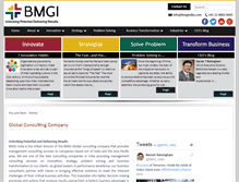Tablet Screenshot of bmgindia.com